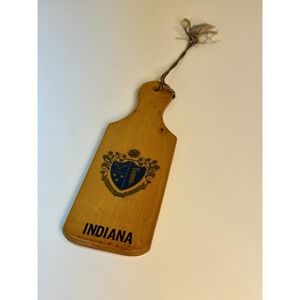 Vintage Chi Phi Indiana University Fraternity Wooden Paddle Greek 1960 Dad's Day